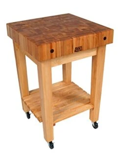 GB-C Butcher Block Unit - 24" 4" Laminated Hard Rock Maple