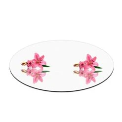 And Mirror 10" Round Mirror Centerpiece / Plate