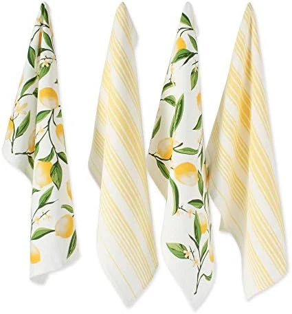 Lemon Bliss Kitchen Collection, Oven Mitt Set, Count - Image 10