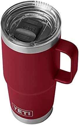 Yeti Rambler 20 Oz Travel Mug, Stainless Steel, Vacuum Insulated With Stronghold Lid - Image 13