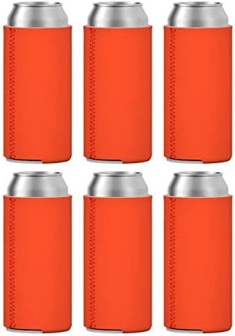 TahoeBay Slim Can Coolers - Blank Neoprene Beer Sleeves (White) - Image 8