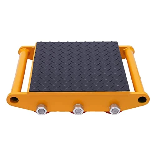 Heavy Machinery Trolley Skateboard Mechanical Roller Moving Truck 15T USA
