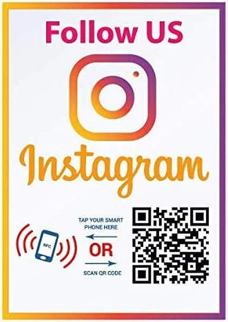 Sell Your Things - QR Code And NFC Tag - Easily Programmable - One - Sided Storefront Window Decal - Image 8