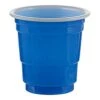 AMSCAN Shot Glasses, 1 Count (Pack Of 1), Royal Blue