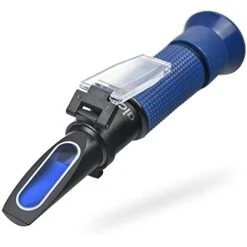 Aichose Brix Refractometer For Measuring Sugar Content In Brewing, Cooking And Food Indurstry.Dual Scale: Brix Of 0-32% And Corresponding Specific Gravity