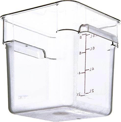 10723AF07 StorPlus Square Container Only, Polycarbonate, 8 Quart, Purple - Image 2