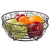 Twigz Wire Fruit Bowl Centerpiece For Kitchen And Dining Room Countertops, Tables, Buffets, Refrigerators, Bronze
