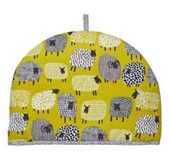 Dotty Sheep Tea Cosy,Yellow,14 X 11,7DTS04
