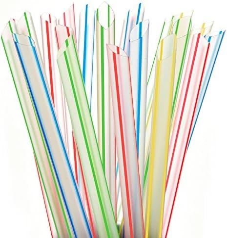 100 PCS Clear Plastic Boba Straws, 1/2" Wide X 8 1/2" Long Disposable Smoothie Straws For Bubble Tea, Shakes, Popping Pearls - Image 8