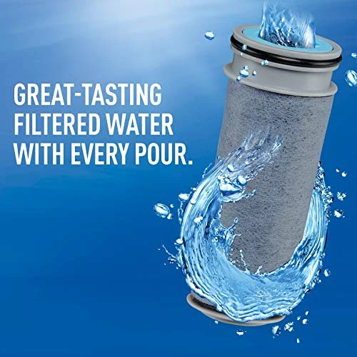 Brita Large Water Filter Pitcher For Tap And Drinking Water With 1 Stream Filter, Lasts 2 Months, 10-Cup Capacity, BPA Free, Lake Blue - Image 3