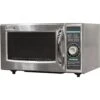 Sharp Harp R-21LCFS Medium-Duty Commercial Microwave Oven With Dial Timer, Stainless Steel, 1000-Watts, 120-Volts, One Size