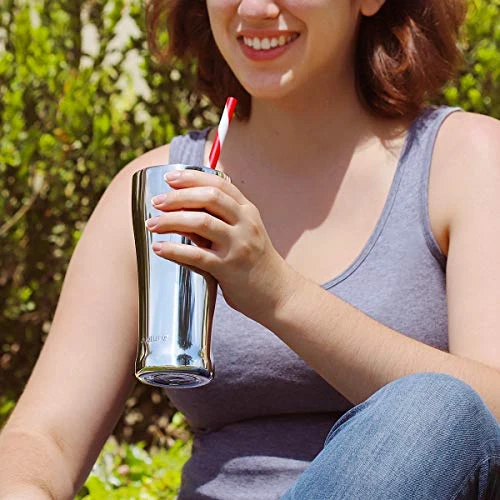 Double Walled Vacuum Insulated Pint Cup - 16 Oz - Image 4