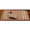Farmhouse Berry Country Plaid 13 X 19 Cotton Embroidered Appliqued Placemats Set Of 4