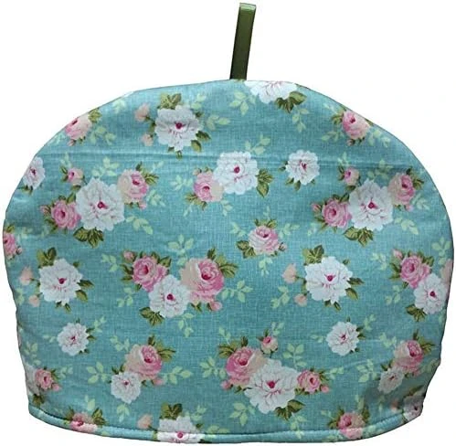 Cotton Tea Cozy Vintage Floral Printed Teapot Cover Tea Pot Décor Cozies Insulated Kettle Kitchen Dust Cover - Image 4