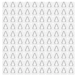 Picture Frame Hanger 100 Pcs Adhesive Plate Hanger Vertical Plate Holders Invisible Sticky Wall Hanger Hooks For Plate Pictures Wall Art Decoration 3. 2X3. 2CM Wall Mount Clothes Rack