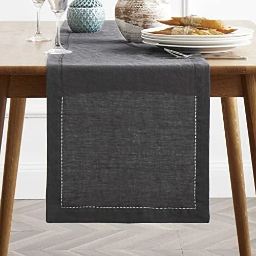 Able Cloth Napkins Linen Hemstitch - 18 X 18 Inch Set Of 4 Farmhouse Fabric Reusable Square Napkins For Kitchen Easter Party Wedding Dining Decor Natural - Image 14