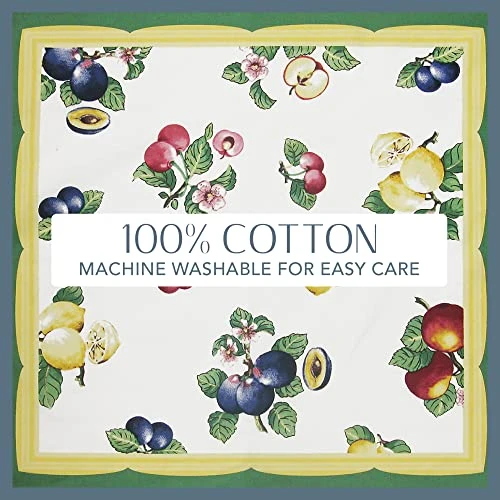 Villeroy & Boch French Garden Cotton Fabric Napkin (Set Of 4), 21"x21", Multi, 4 Count - Image 4