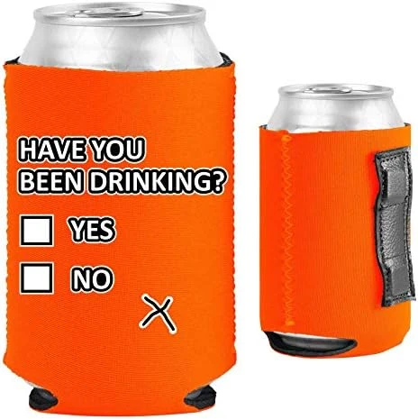 Have You Been Drinking? Magnetic Can Coolie (2 Pack, Black) - Image 7