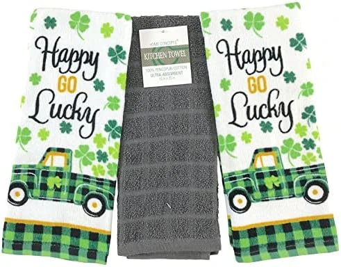 T Patricks Day Bless This Home Kitchen Dish Towel Set - Image 2