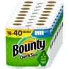 Quick-Size Paper Towels, White, 16 Family Rolls = 40 Regular Rolls (Packaging May Vary)