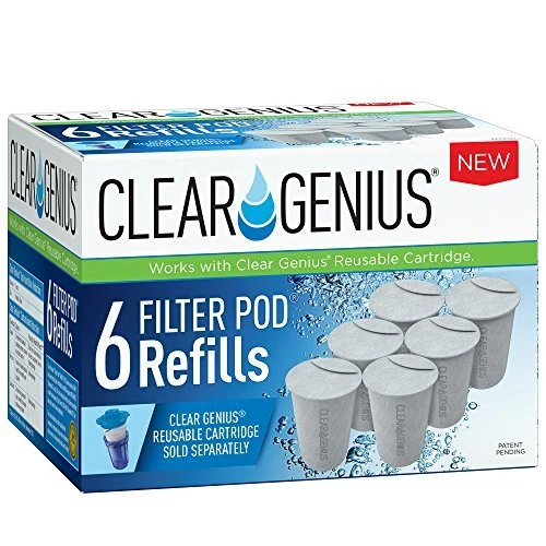 Filter Pod Refills (Pack-6) SR-6, Includes 6 Filter Pod Refills, Each Filter Pod Lasts For 2 Months