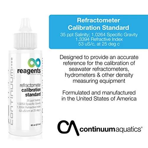 Continuum Reagents Refractometer Calibration Standard โ Seawater Reference For Calibration Of Density Measuring Equipment, 60 Ml - Image 2