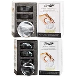 Pickle Pebble Glass Fermenting Weights - Pickling Fermentation Weight Set – Wide/Small Mouth Combo