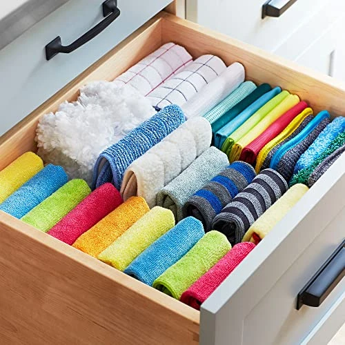 Glassware Drying & Polishing Towel, Premium Microfiber Glass Cleaner And Dryer, Great For Windows, Glass And Mirrors, Washable And Reusable, 100 Wash Guarantee, 1 Pack - Image 4