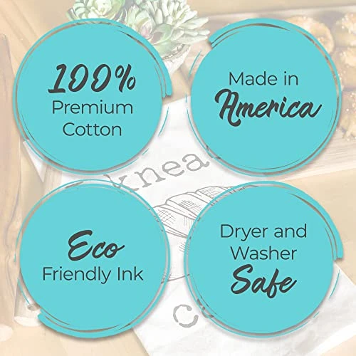 Funny Dish Towel, Oh Kale No, Flour Sack Kitchen Towel, Sweet Housewarming Gift, Farmhouse Kitchen Decor, White Or Gray (White) - Image 2