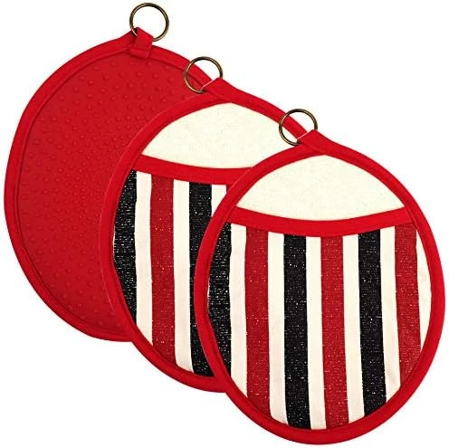 Heat Resistant 550 Degree Oven Mitt, Silicone Oven Hot Mitts - 1 Pair, Extra Long Professional Baking Oven Gloves - Food Safe,Pot Holders Cooking,Grilling,Kitchen (Grey Mittens) - Image 10