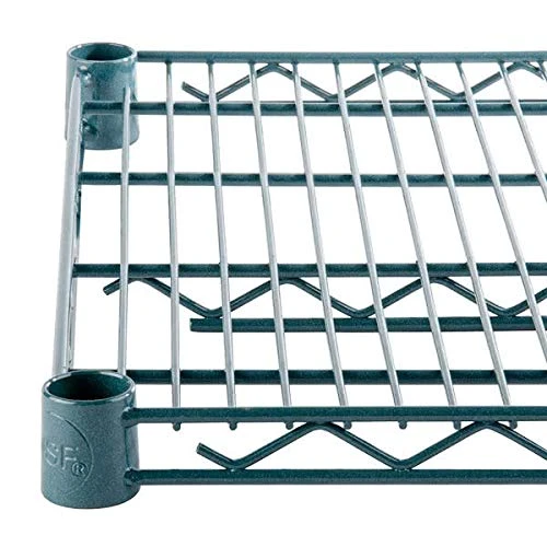 Commercial Green Epoxy Coated Wire Shelving 24 X 36 (2 Shelves) - NSF - Image 2