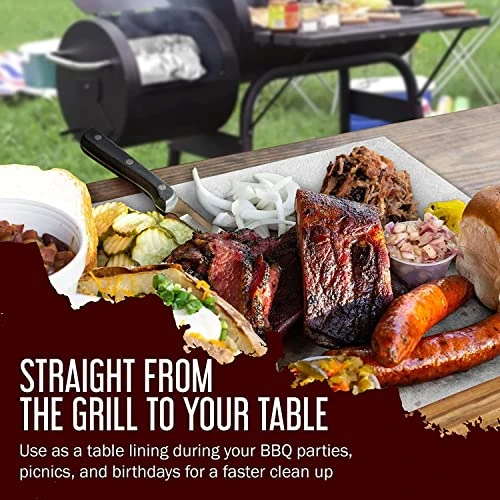 White Kraft Butcher Paper Roll - 18 Inch X 100 Foot White Paper Roll For Wrapping And Smoking Meat, BBQ Paper For The Perfect Brisket Crust - Durable, Uncoated And Unwaxed Food Grade Sublimation Paper - Image 4