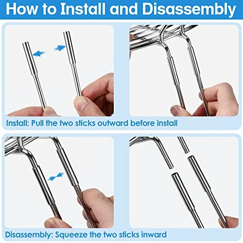 Water Filter Stand For Berkey, 8 Inches Tall 9 Inches Diameter Stainless Steel Pitchers Countertop With Rubber Non-Slip, Works For Most Gravity-Fed Dispenser Replacement Countertop Water Filters - Image 4