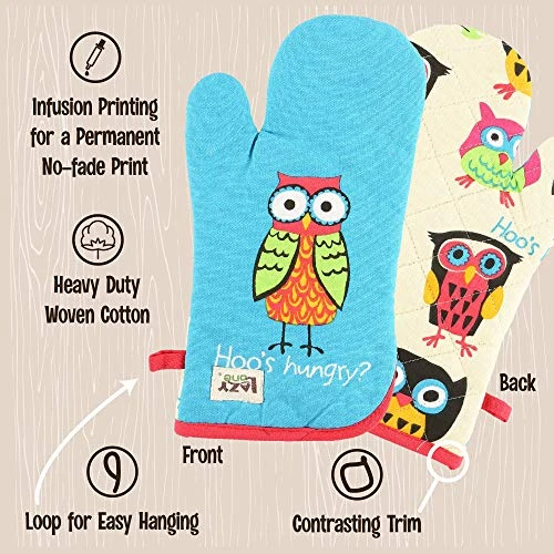 Funny Oven Mitts, Cute Kitchen Accessories For Home, Bear (Huckleberry, ONE Size) - Image 2
