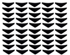 (50) Snack Vending Machine Universal Product Coil Pushers (Black) - Automatic Products, Rowe, AMS, Other Brands (Will Not Fit National Or USI)