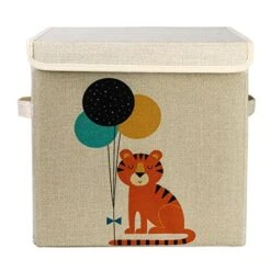 NC Cartoon Folding Storage Box Toy Storage Organizing Snack Storage Box Linen Storage Box With Lid