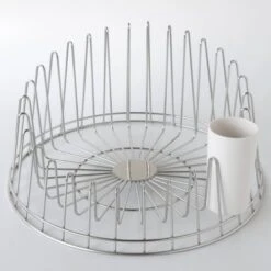 Alessi Tempo Dish Drainer, Silver