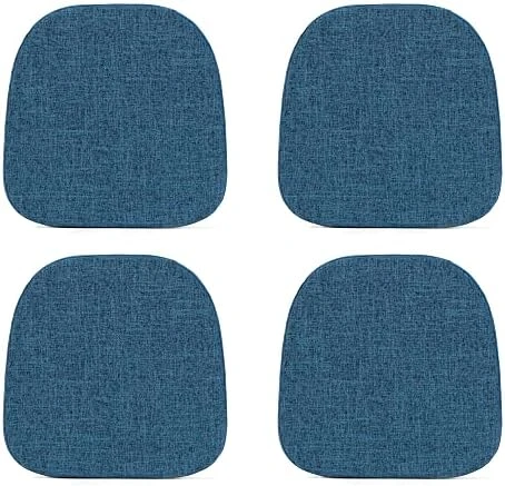 14x14 Metal Chair Cushions Pads Set Of 4 For Tolix Metal Chairs Small Seat Cushions 14 Inch Beige - Image 7