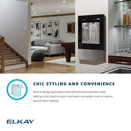 LBWD06BKK EzH2O Liv Built-in Filtered Water Dispenser, Remote Chiller, Midnight - Image 3