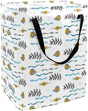 Laundry Hamper Basket Collapsible Large Clothes Basket Storage Basket Waterproof With Circle - Image 11