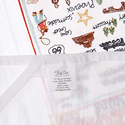 Kay Dee Designs ST Thing Arizona EMB F/S Dish Towel, 17.5 X 28, Various - Image 2