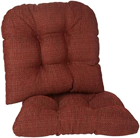 Tyson Extra Large Non-Slip Chair Cushions For Dining Room, Kitchen And Office Use, U-Shaped Skid-Proof Overstuffed Seat Pad, 17x17 Inches, 2 Count (Pack Of 1), Natural - Image 15