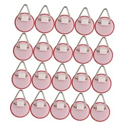 2.2cm Invisible Plate Hanger Set Vertical Plate Holders For The Wall (2), Has Good Sticky And Durable.