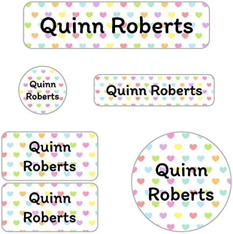Rainbow Daycare Labels Pack (96 Pack) Durable Personalized Labels For Preschool, Kindergarten, Travel, Clothes, Lunch Boxes And Cups - Image 7