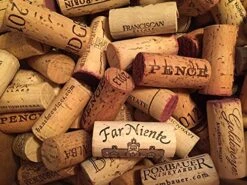 Premium Recycled Corks, Natural Wine Corks From Around The US - 50 Count