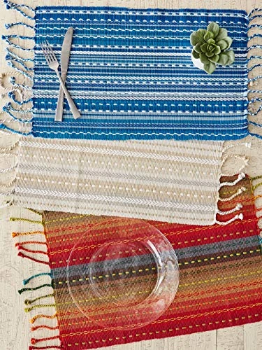 Southwest Collection Tabletop, Placemat Set, Spice, 6 Piece - Image 5
