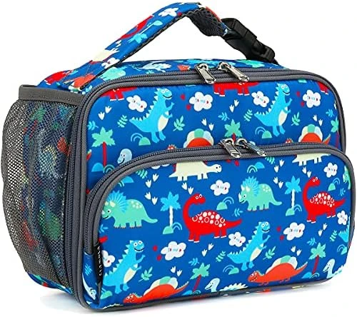 Kids Lunch Box Insulated Soft Bag Mini Cooler Back To School Thermal Meal Tote Kit For Girls, Boys, Astronaut - Image 11