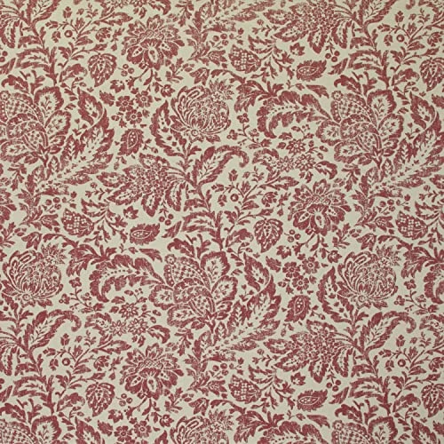 Fairhaven Paisley Indoor/Outdoor Patio Reversible Chairpad With Ties, Weather And Fade Resistant, 15.5" X 16", Red/Tan, 2 Count - Image 4